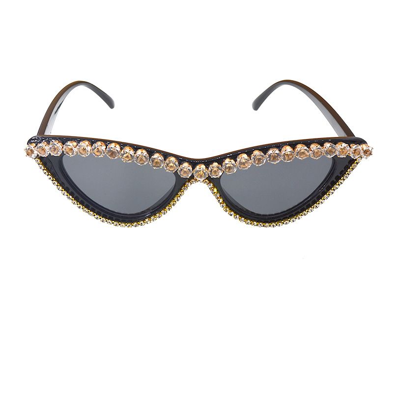 Bee Hive Blaque Out Cat Eye Sunglasses